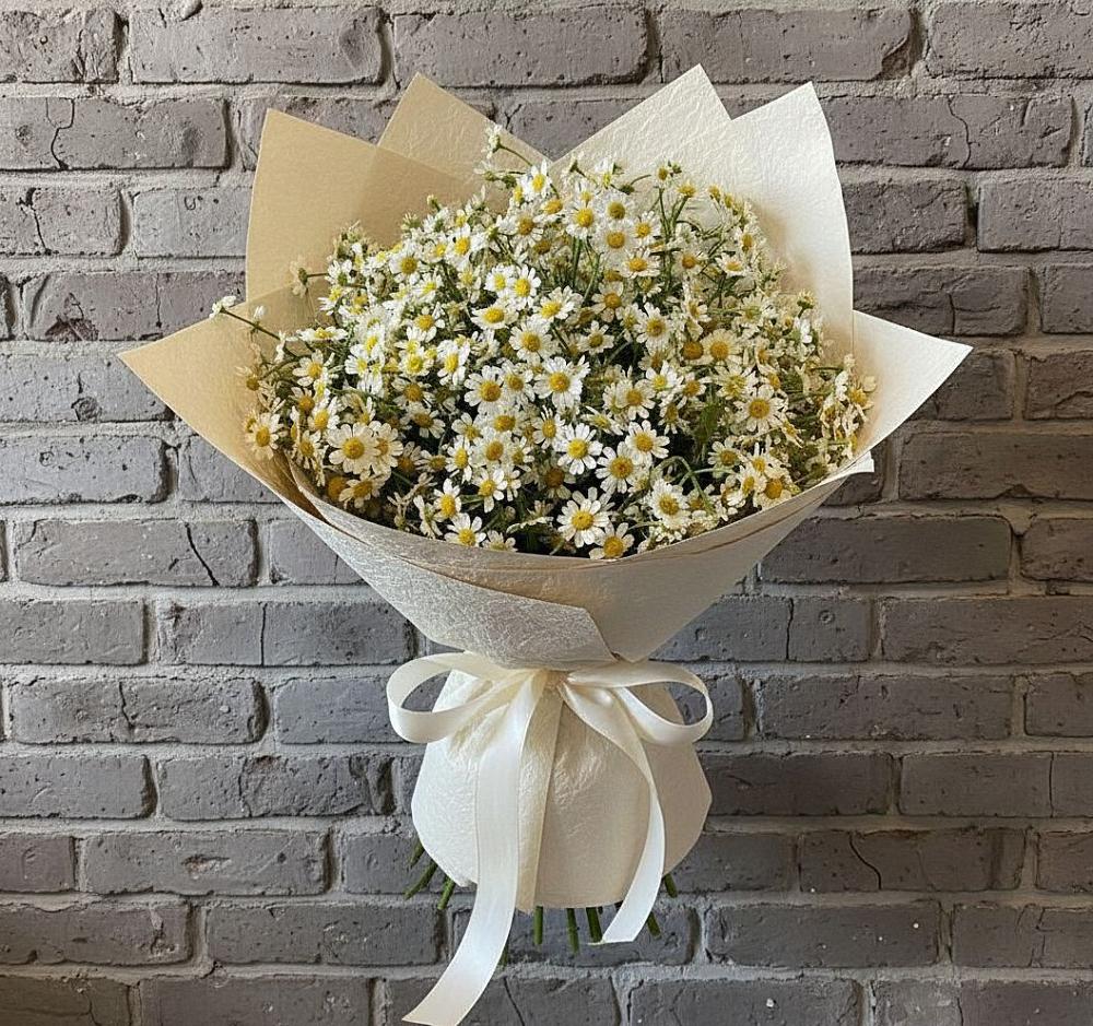 Букет цветов из: Ромашки в Деденево