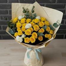 Букет цветов из:  Розы #REPLACE_PRED# Деденево