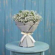 Букет цветов из:  Гипсофила в Деденево