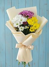Букет цветов из:  Хризантемы в Деденево