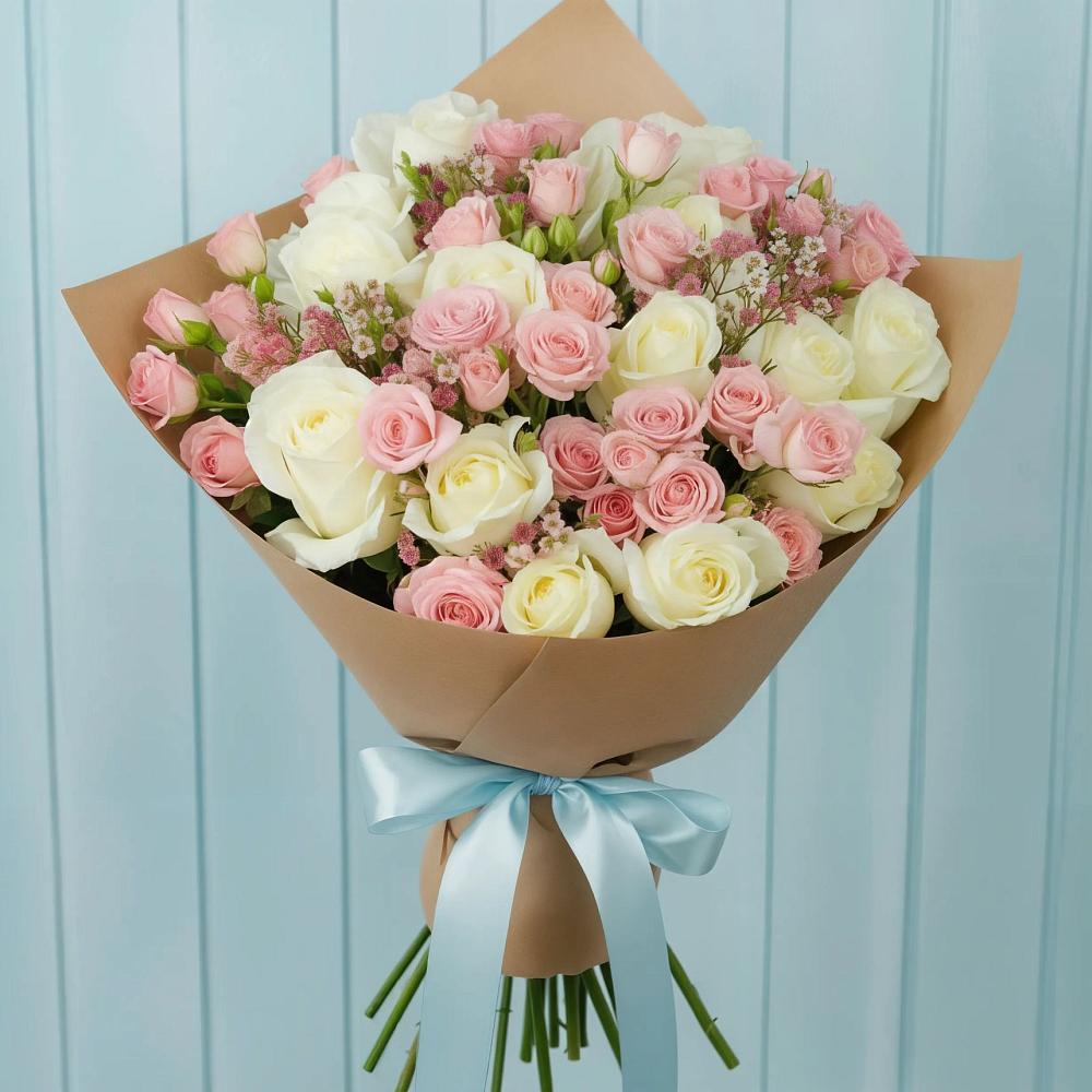 Букет цветов из: Розы в Деденево