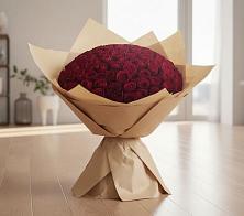 Букет 101 Красная роза в Деденево