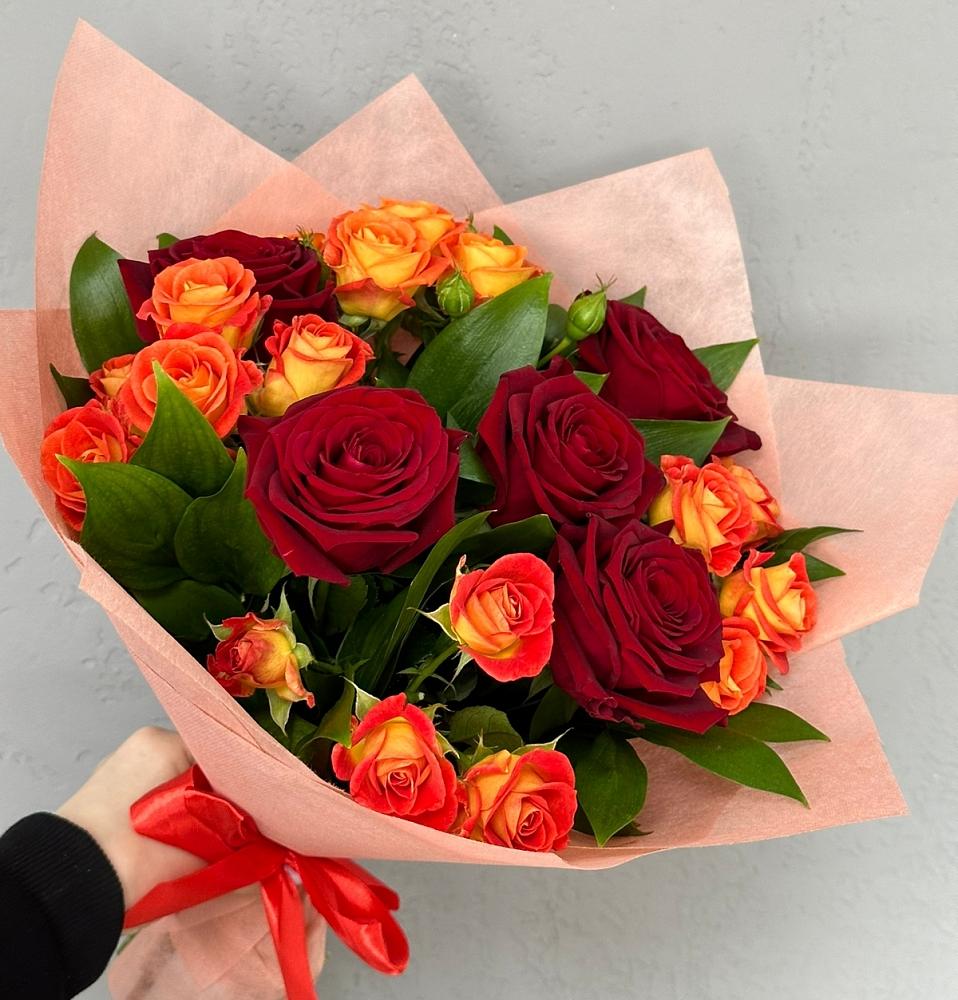 Букет Любовь и восторг в Деденево