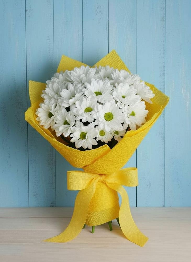 Букет цветов из: Хризантемы в Деденево