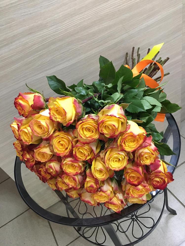 Букет Желтые розы в Деденево