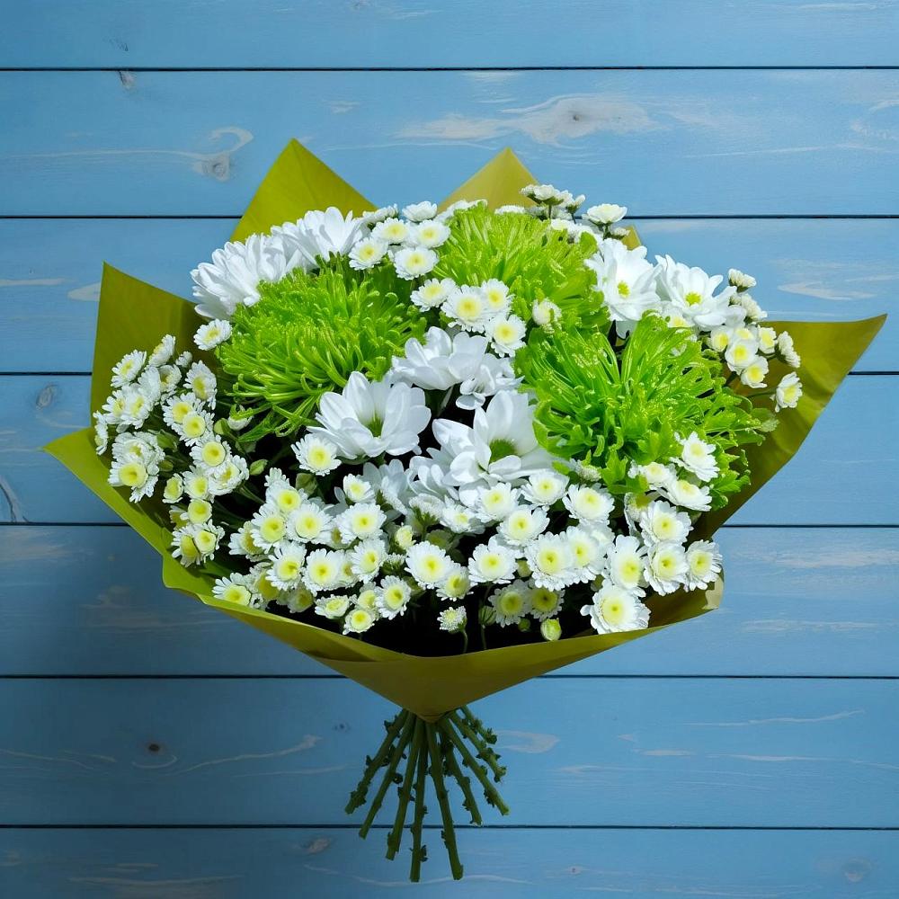Букет цветов из: Хризантемы в Деденево