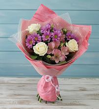Букет цветов из:  Герберы в Деденево