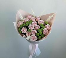 Букет цветов из:  Розы и Хризантемы в Деденево