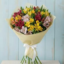 Букет цветов из:  Альстромерии в Деденево