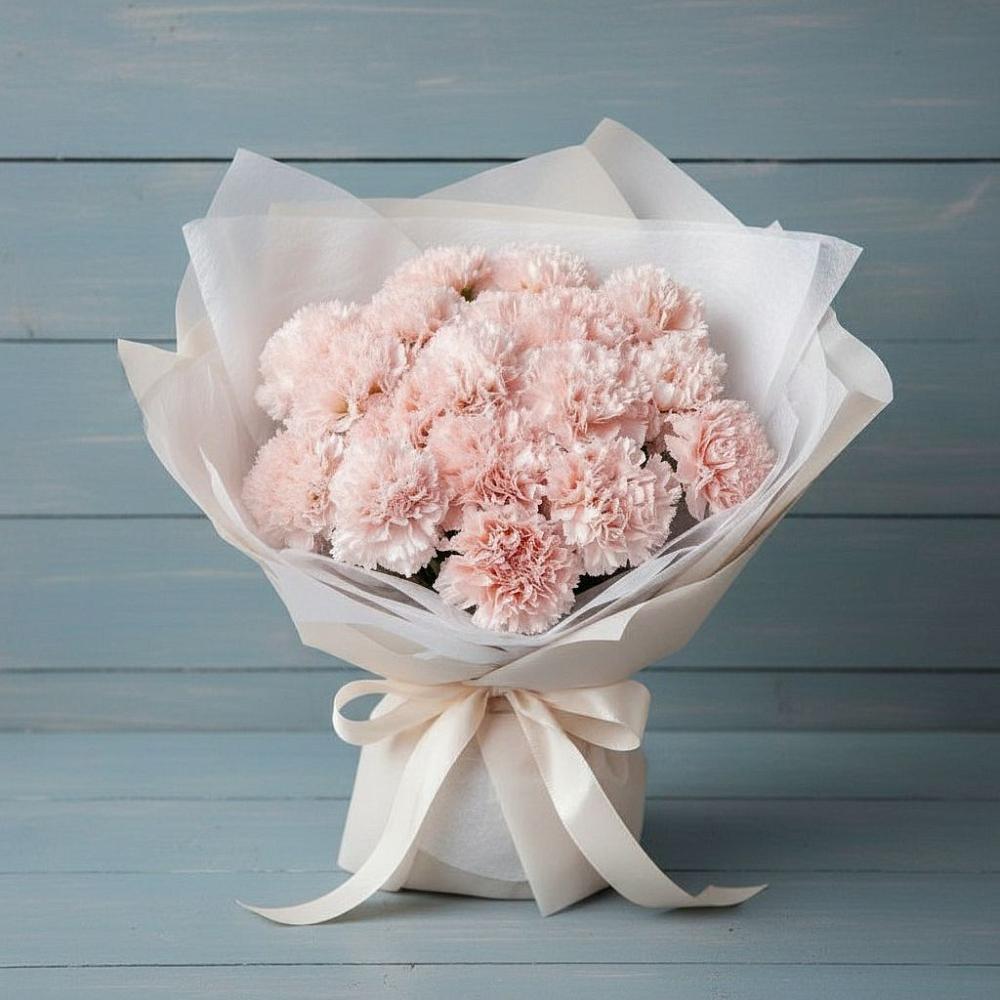 Букет цветов из: Гвоздики в Деденево